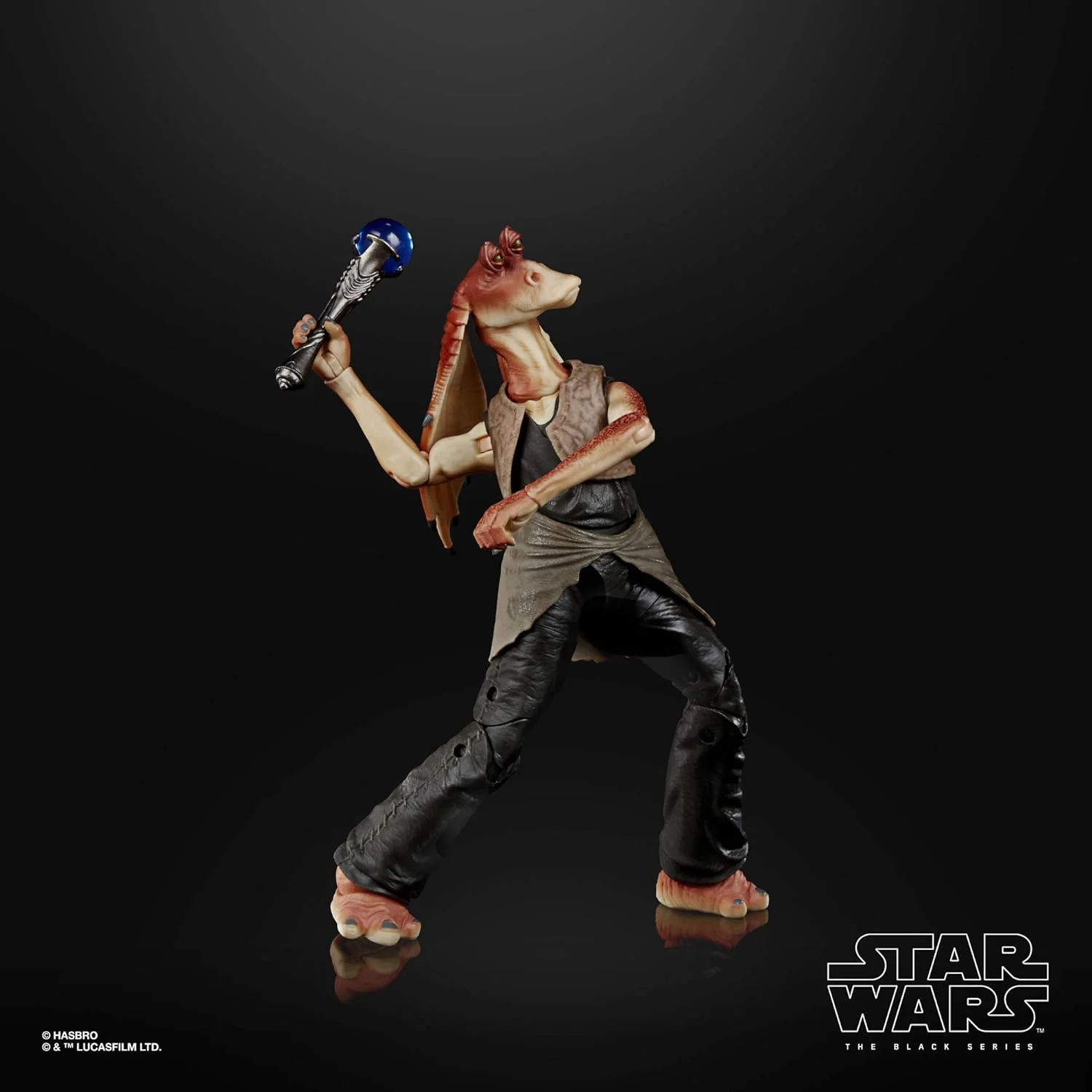Star Wars: The Black Series - Jar Jar Binks (The Phantom Menace) Action Figure - Image 3