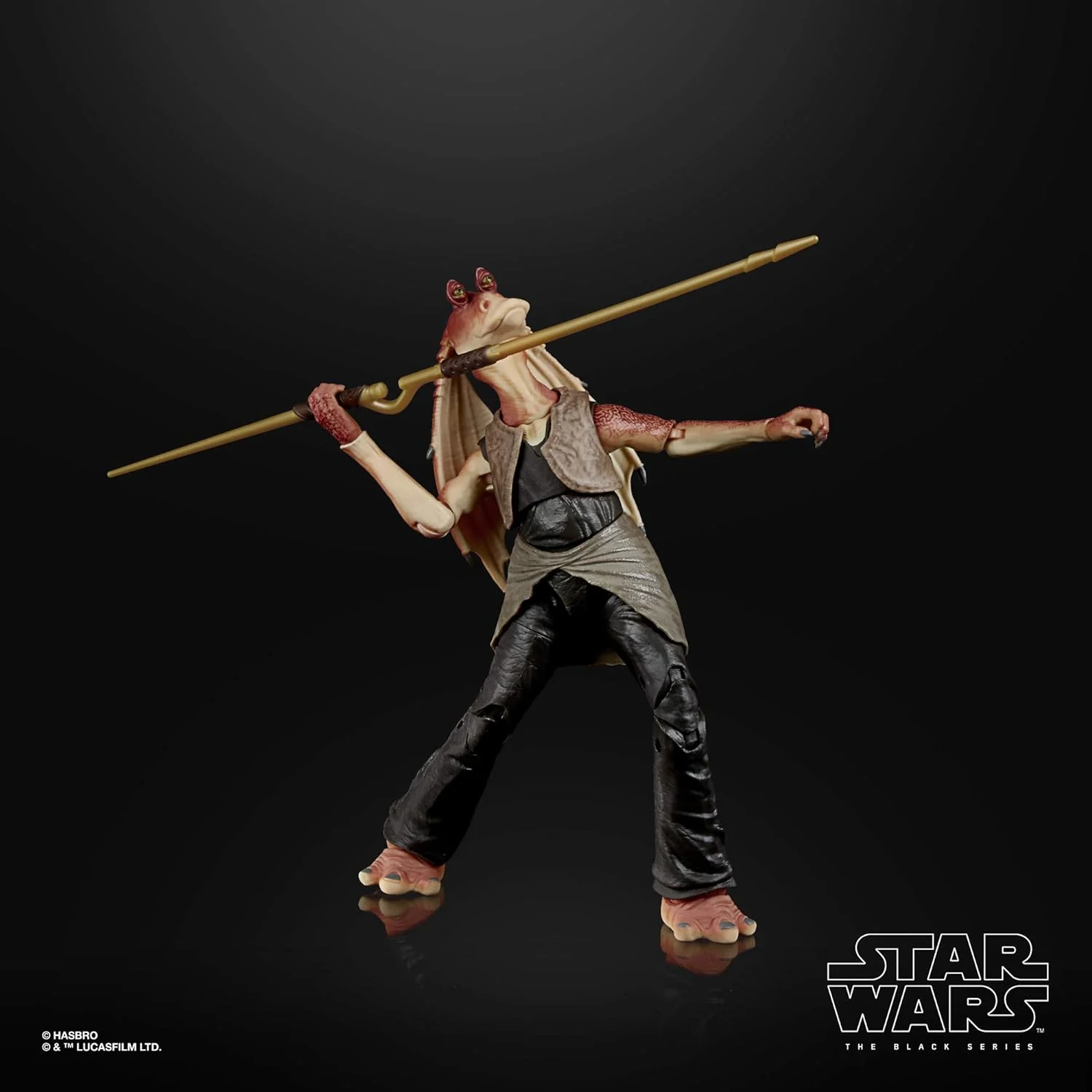 Star Wars: The Black Series - Jar Jar Binks (The Phantom Menace) Action Figure - Image 4