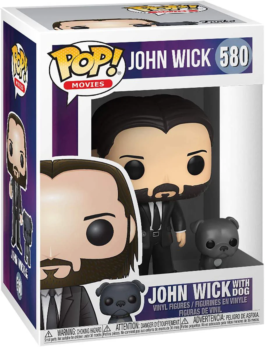 Funko Pop! John Wick with Dog Vinyl Figure - Image 2