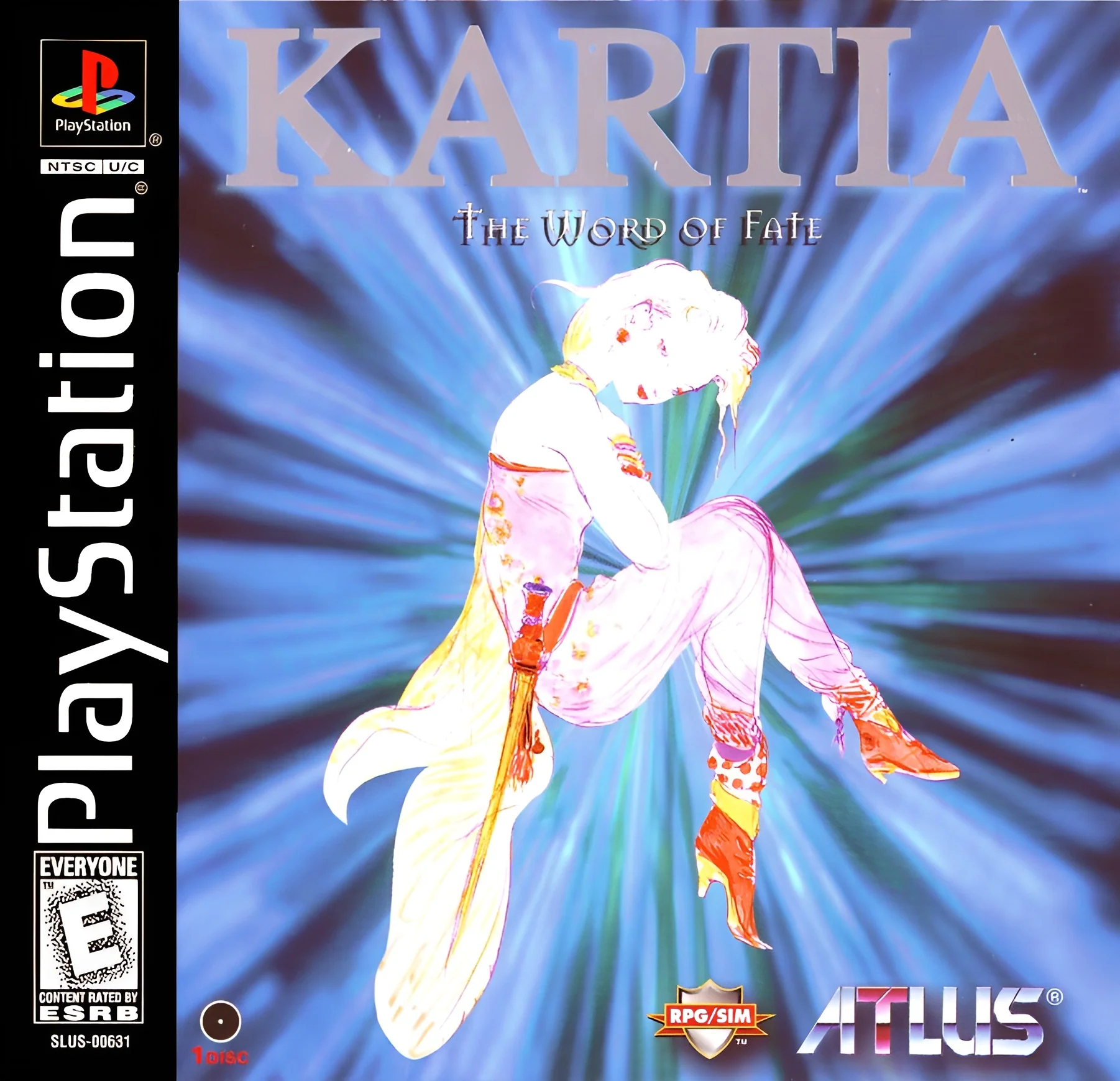 Kartia Word of Fate - PlayStation