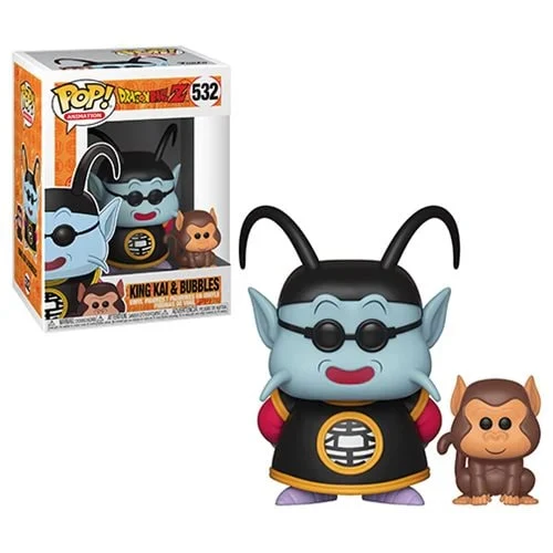 Funko Pop! Dragon Ball Z King Kai & Bubbles Vinyl Figure