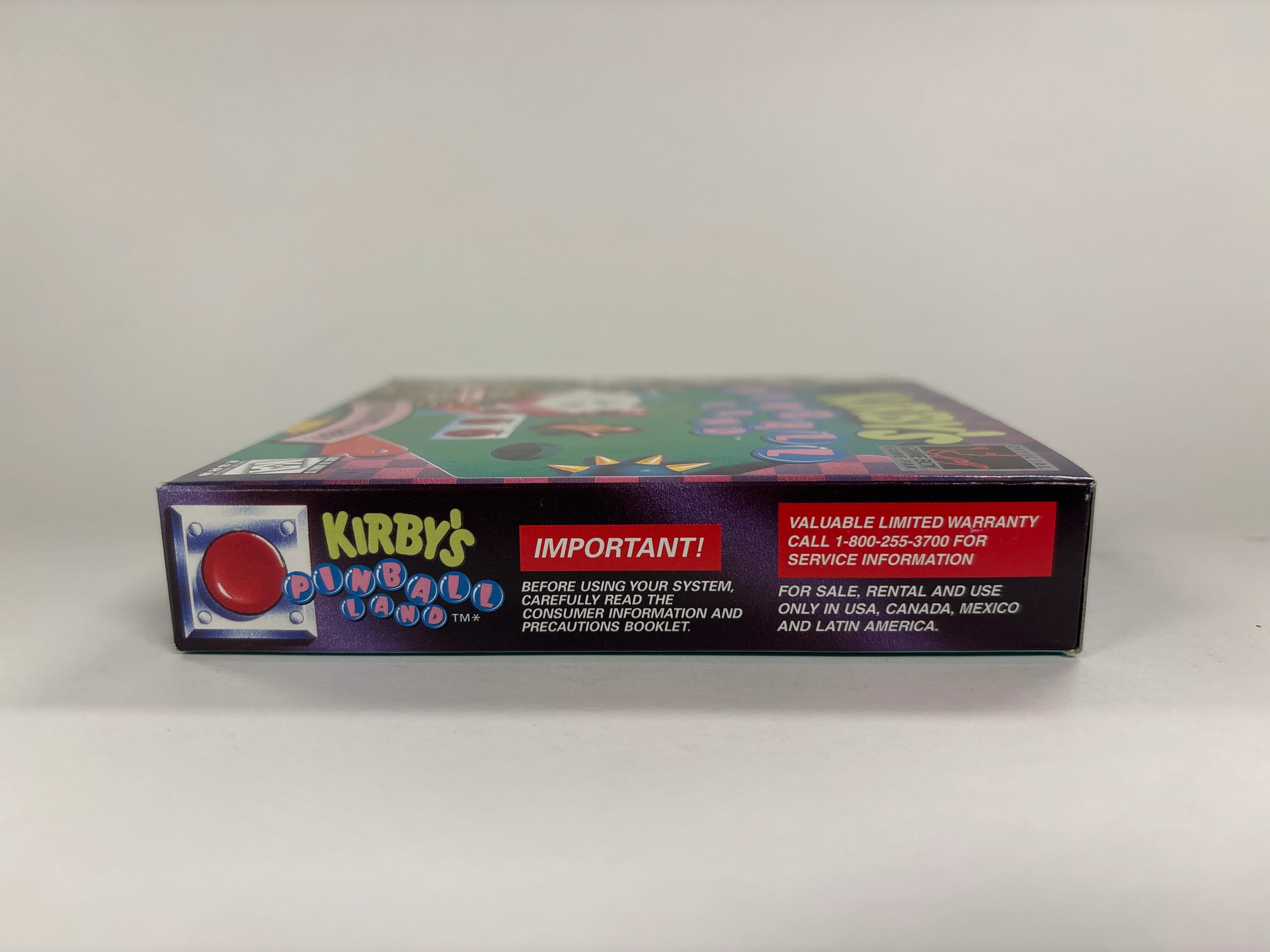 Kirby's Pinball Land - Game Boy Box & Cardboard Insert Only No Game or Manuals - Image 6
