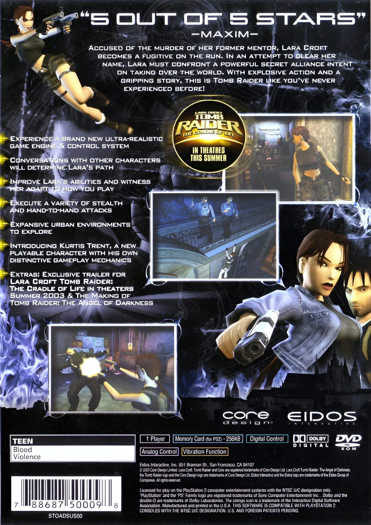 Lara Croft Tomb Raider: The Angel Of Darkness - PlayStation 2 - Image 2