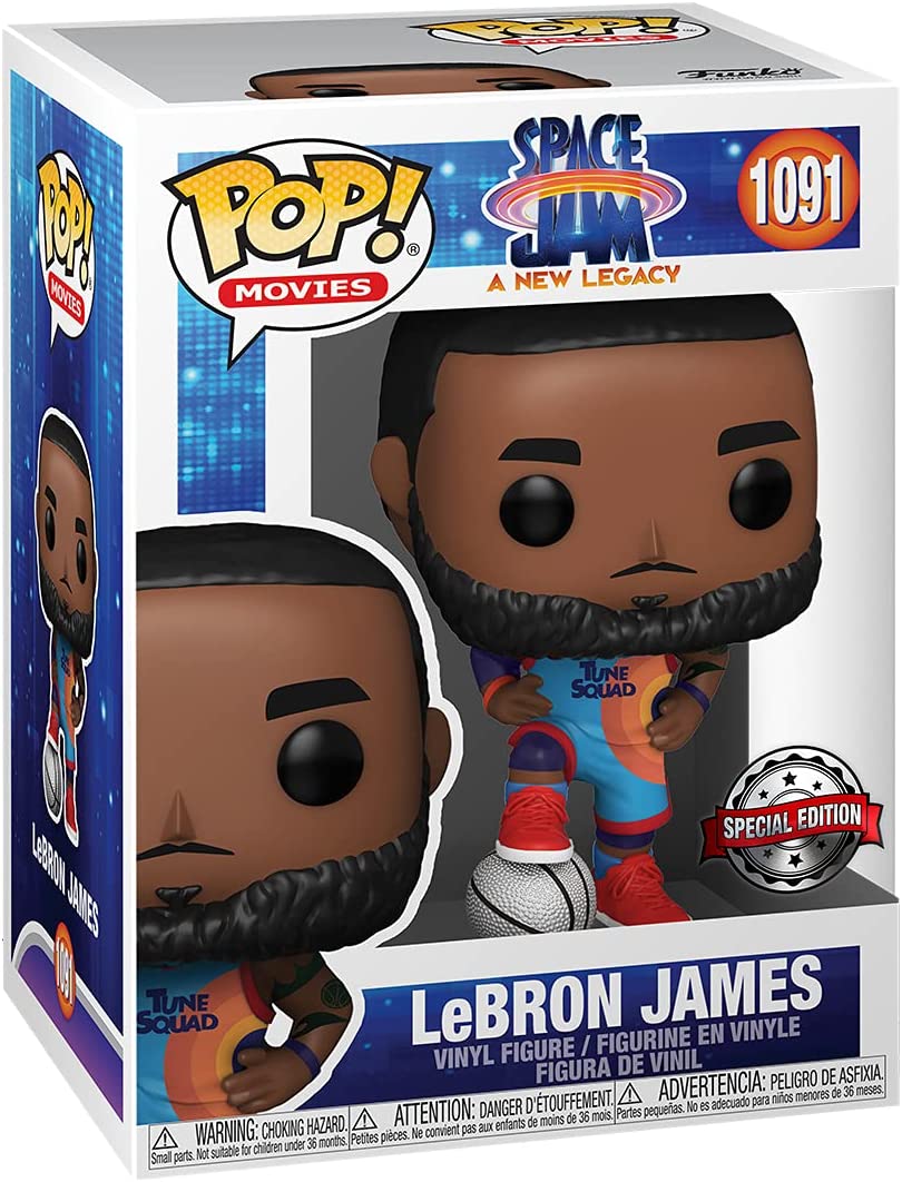 Funko Pop! Space Jam LeBron James Vinyl Figure - Image 2