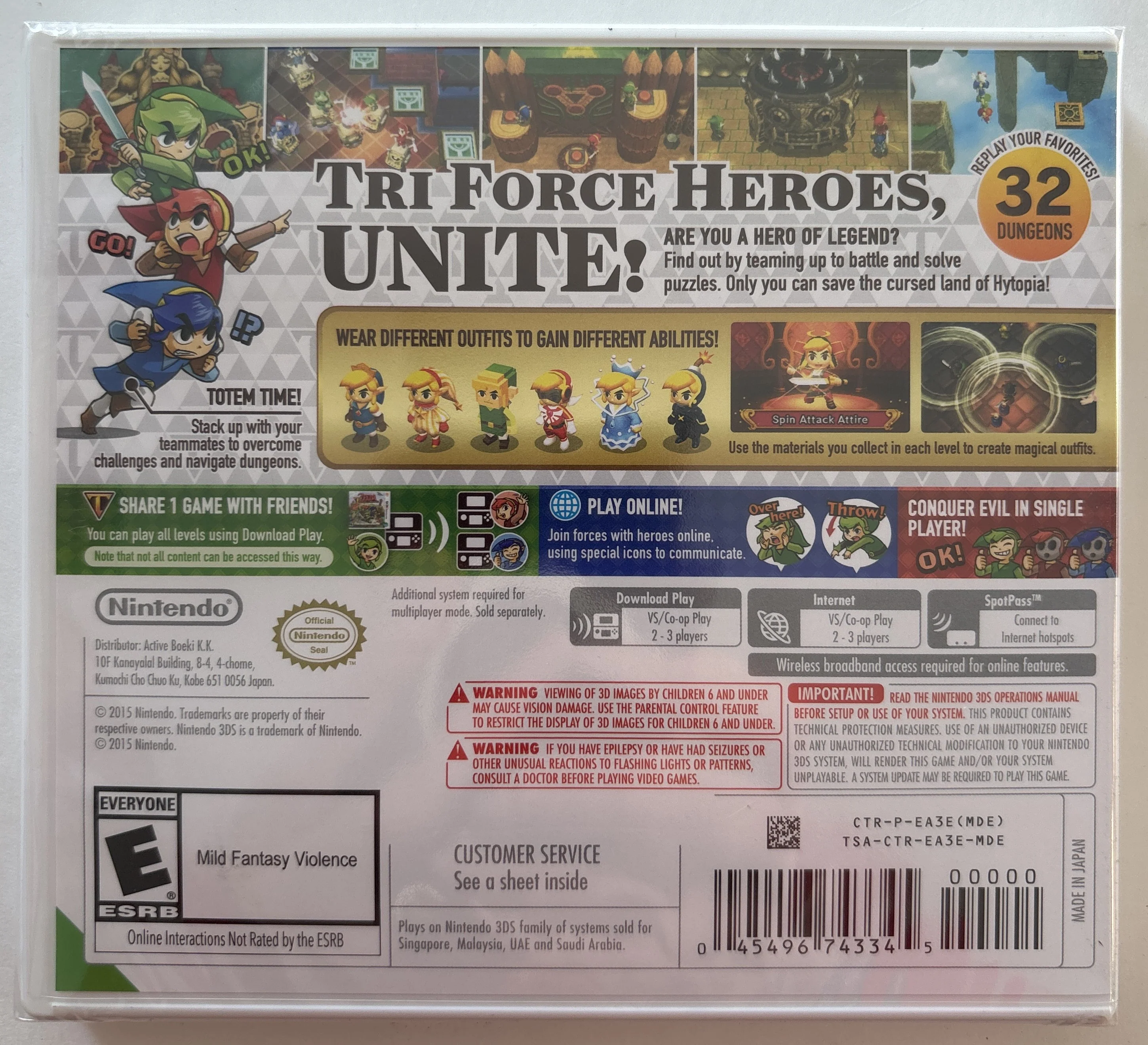 The Legend of Zelda: TriForce Heroes [Asia] - Image 2