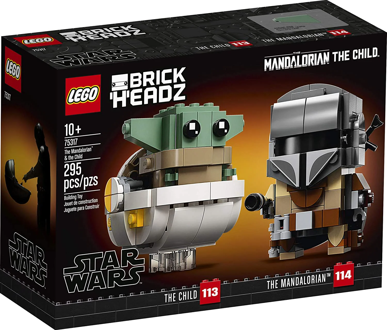 LEGO BrickHeadz Star Wars The Mandalorian & The Child 75317 - Image 3