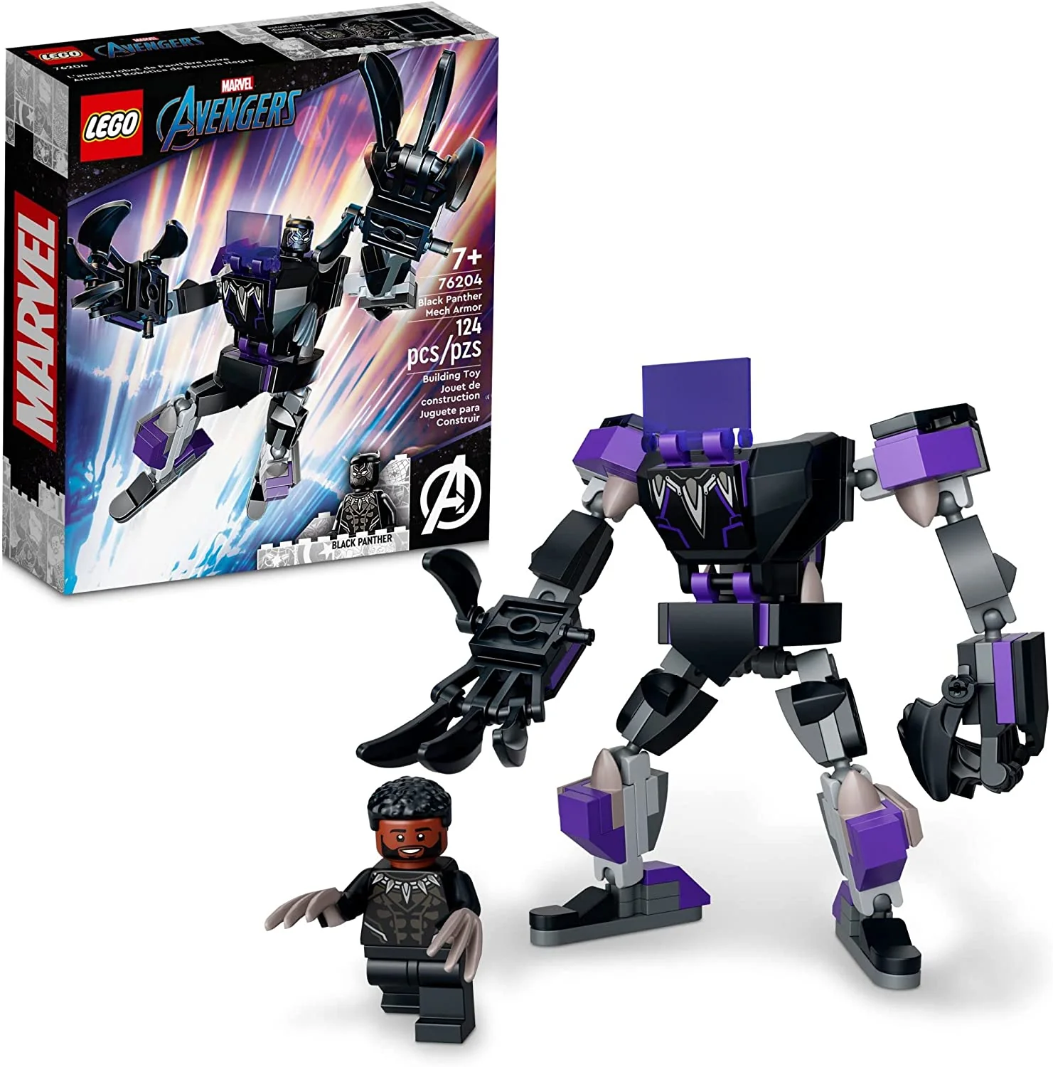 LEGO Marvel Black Panther Mech Armor 76204
