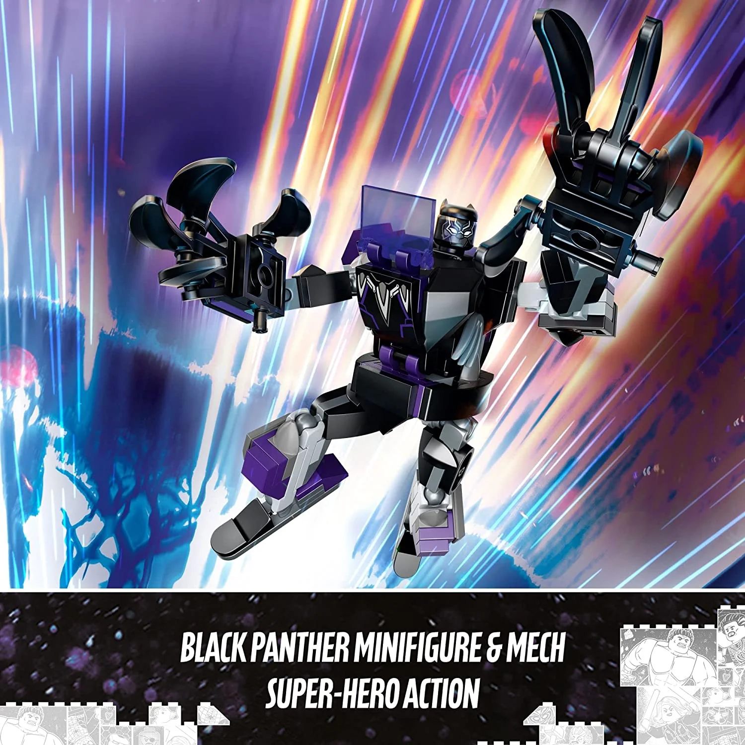 LEGO Marvel Black Panther Mech Armor 76204 - Image 3