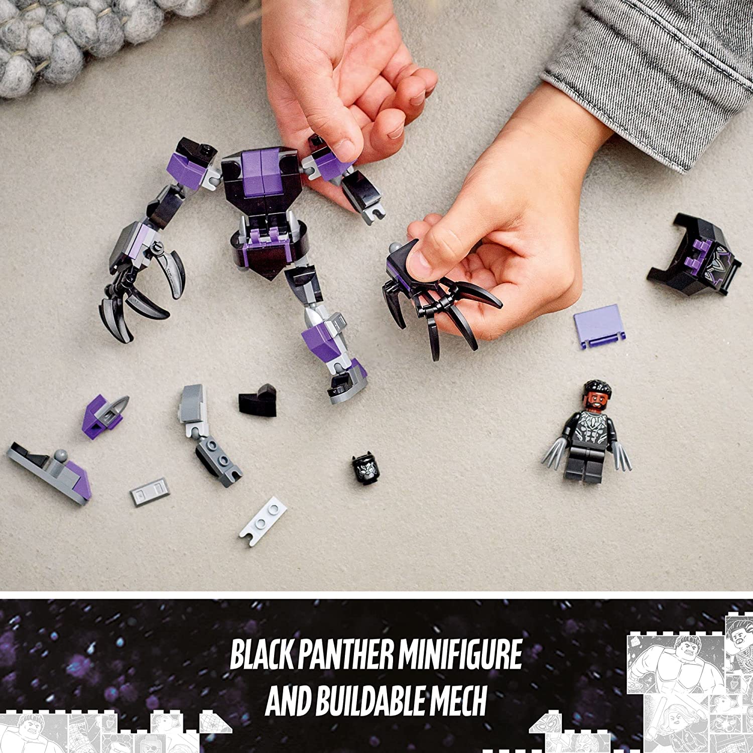 LEGO Marvel Black Panther Mech Armor 76204 - Image 4