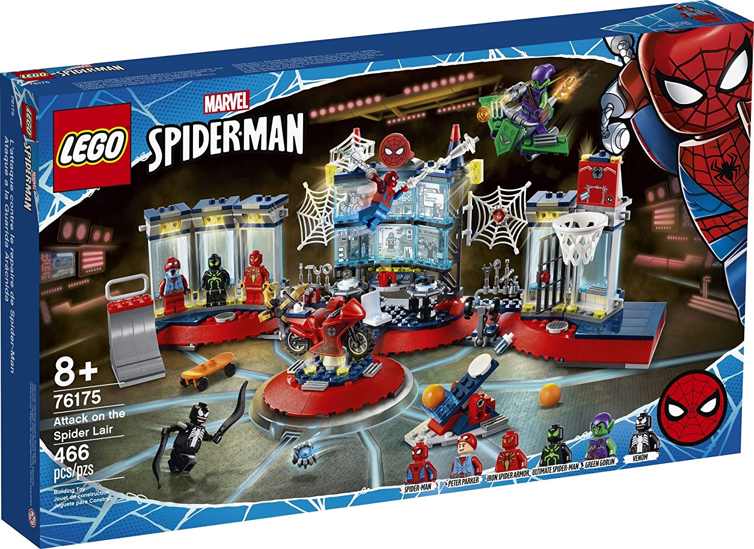LEGO Marvel Spider-Man Attack on the Spider Lair 76175 - Image 3