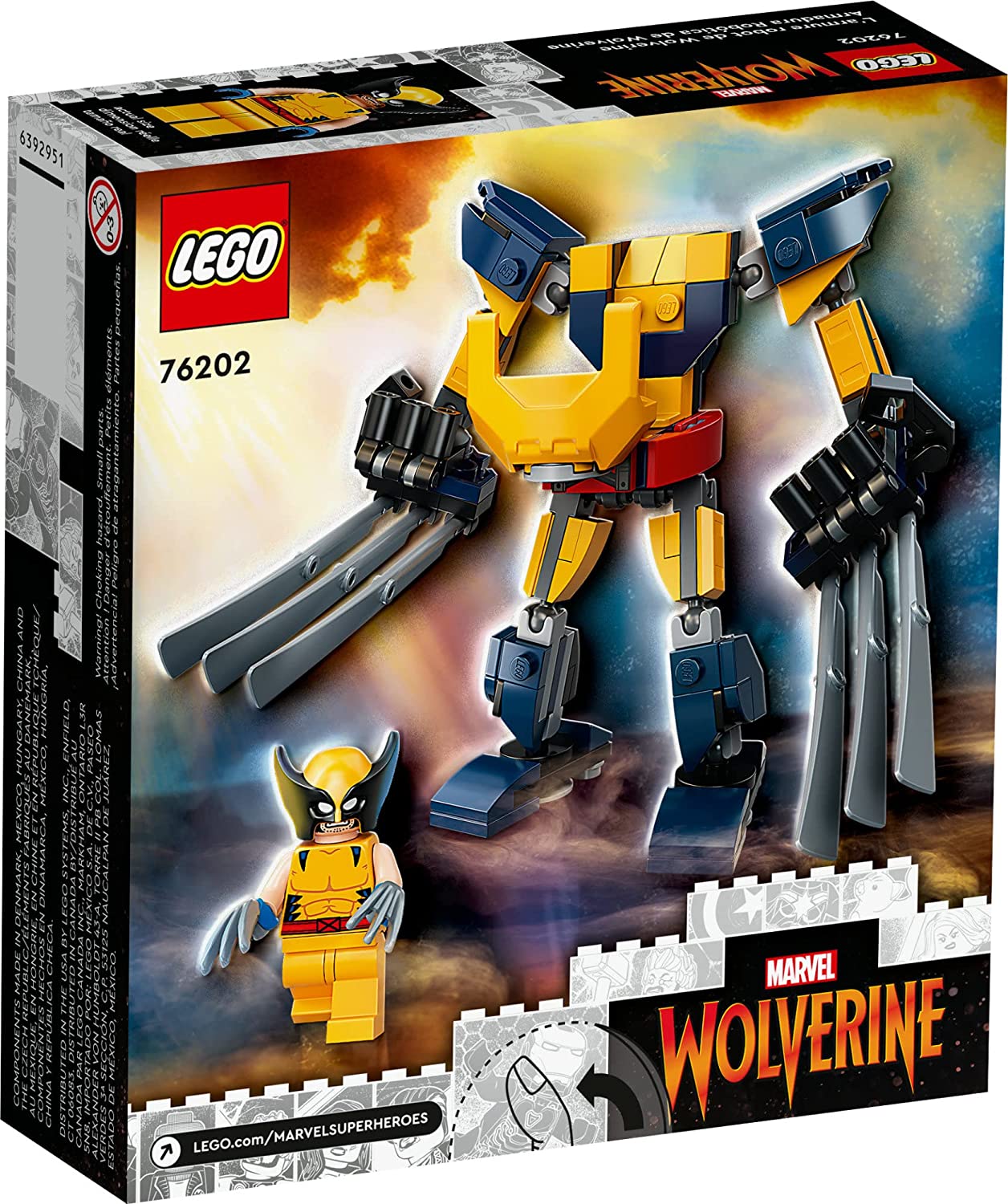 LEGO Marvel Wolverine Mech Armor 76202 - Image 3
