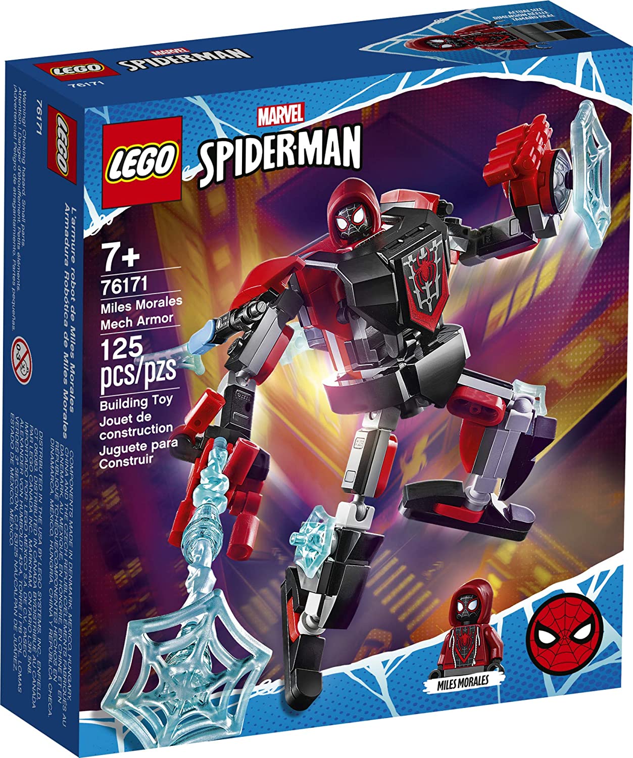 LEGO Miles Morales Spiderman Mech 76171 - Image 3