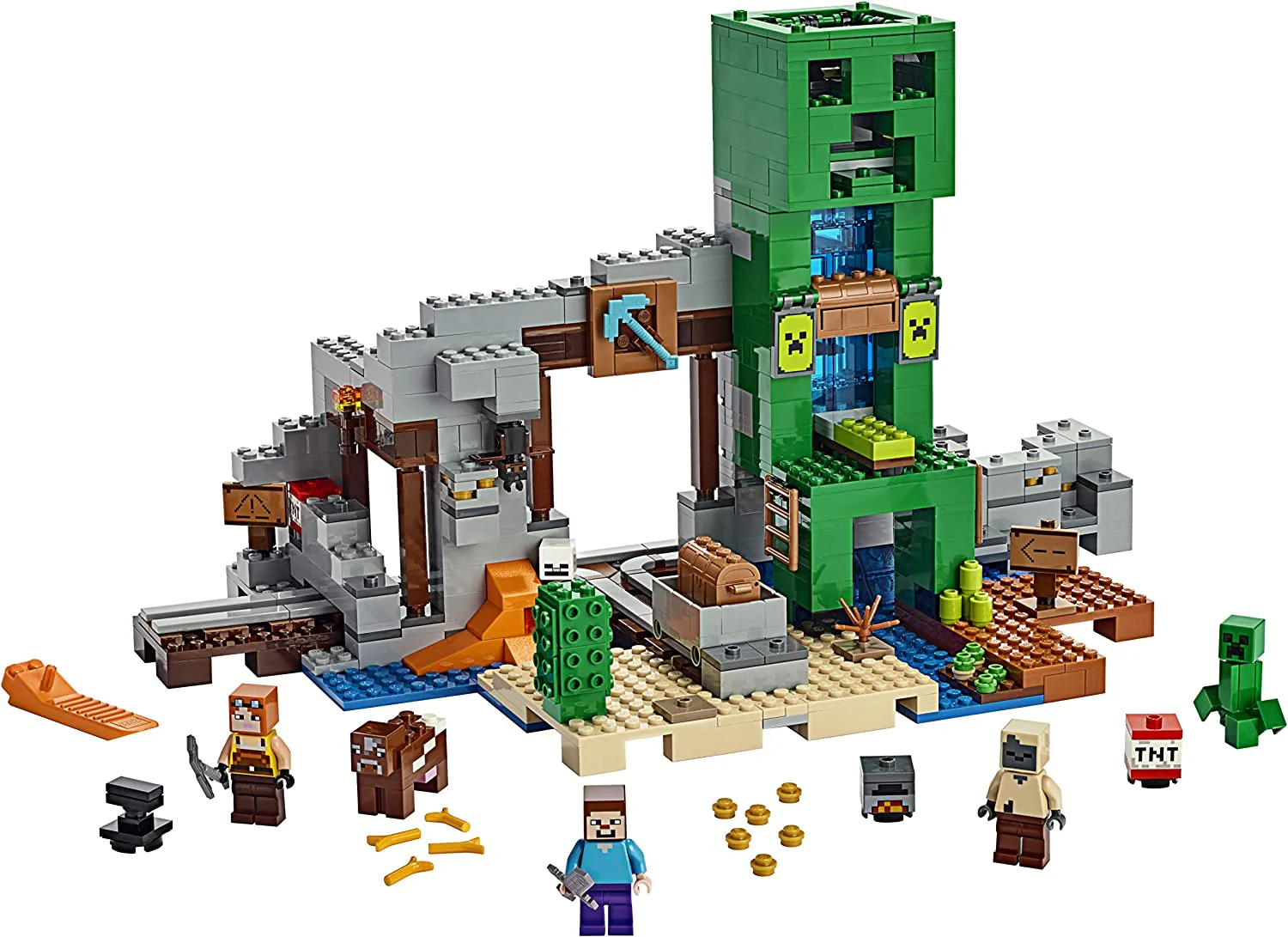 LEGO Minecraft The Creeper Mine 21155 - Image 2