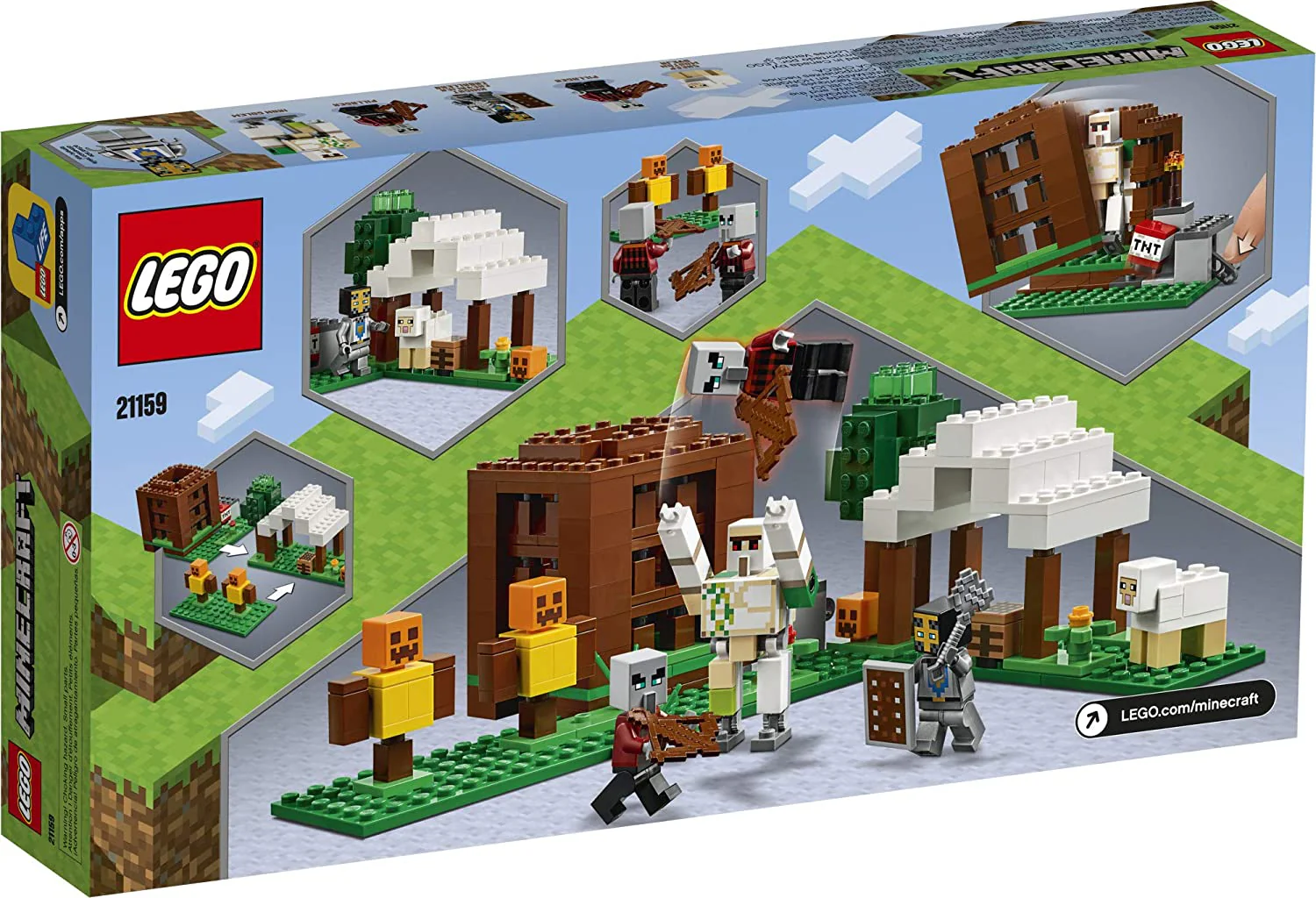 LEGO Minecraft The Pillager Outpost 21159 - Image 4