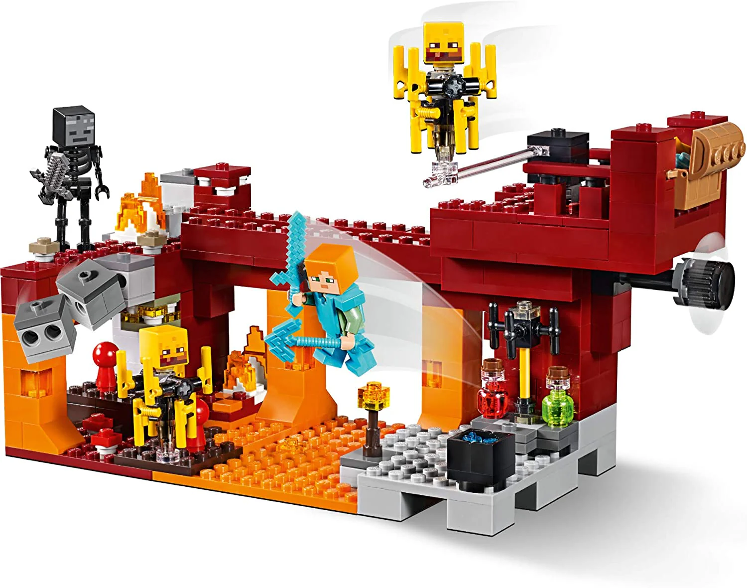 LEGO Minecraft The Blaze Bridge 21154 - Image 5