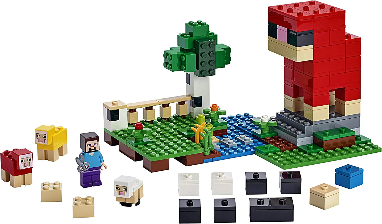 LEGO Minecraft The Wool Farm 21153 - Image 2