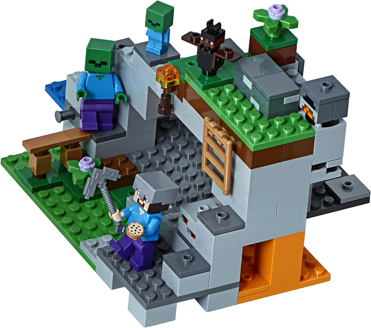 LEGO Minecraft The Zombie Cave 21141 - Image 2
