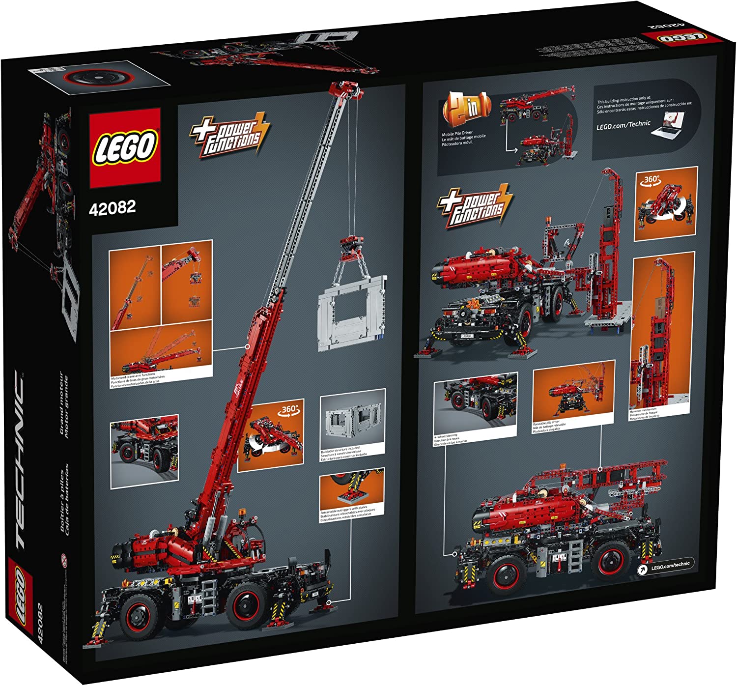 LEGO Rough Terrain Crane 42082 [Europe] - Image 4