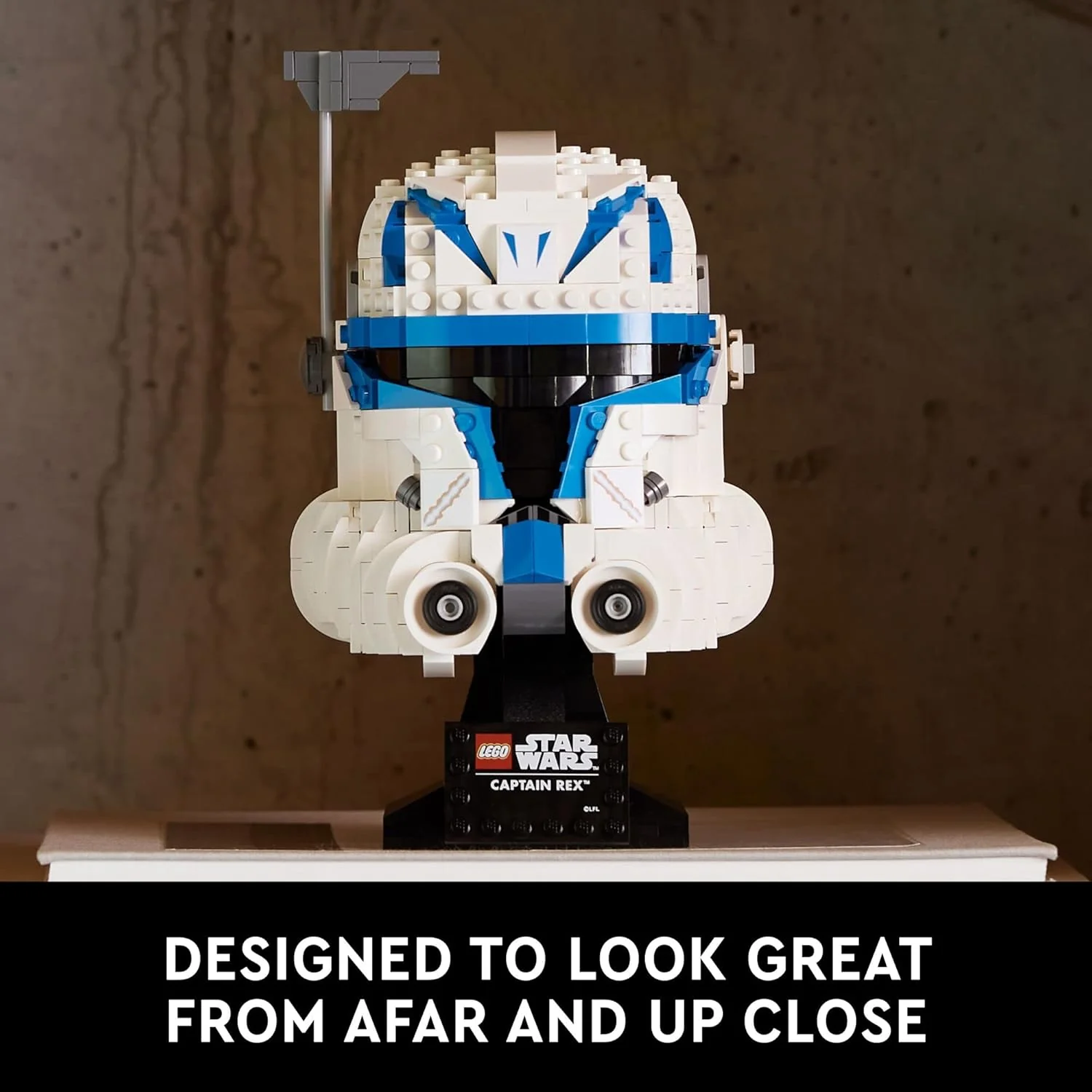 LEGO Star Wars Captain Rex Helmet Building Set 75349 - Image 5