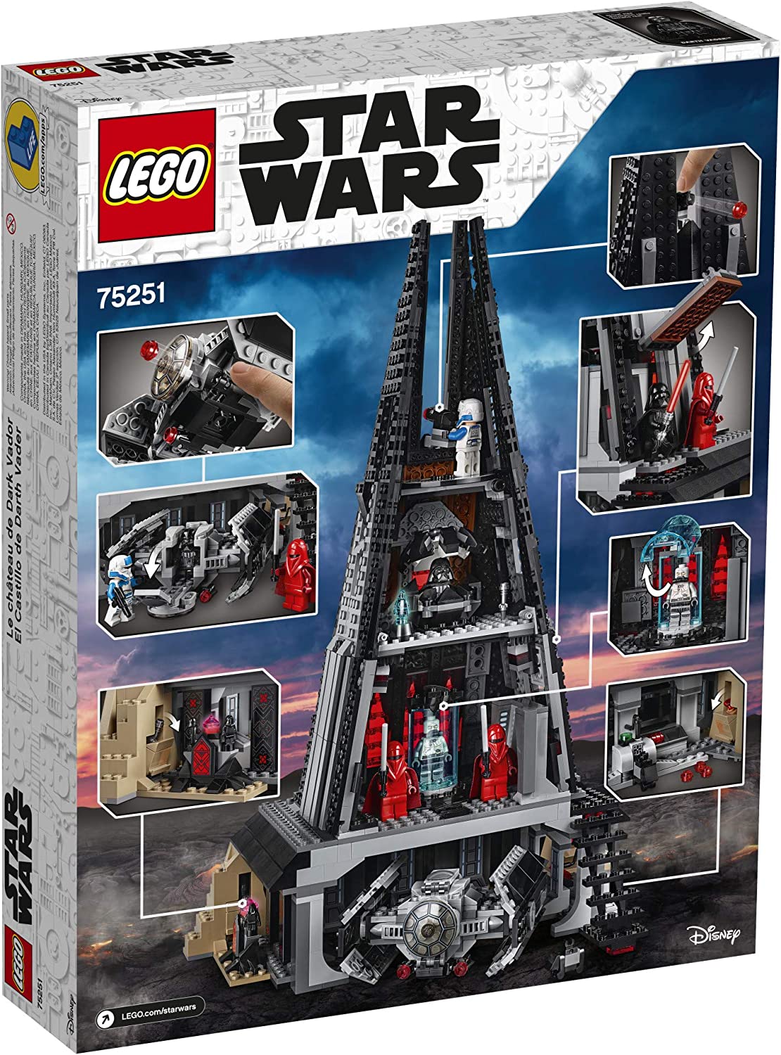 LEGO Star Wars Darth Vader's Castle 75251 - Image 4