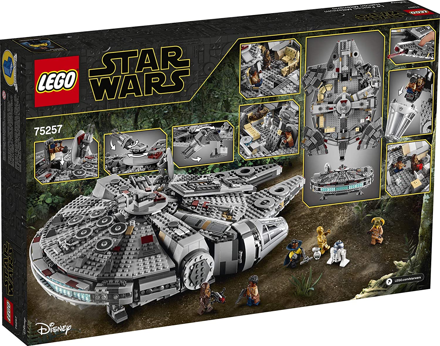 LEGO Star Wars The Rise of Skywalker Millennium Falcon 75257 - Image 3