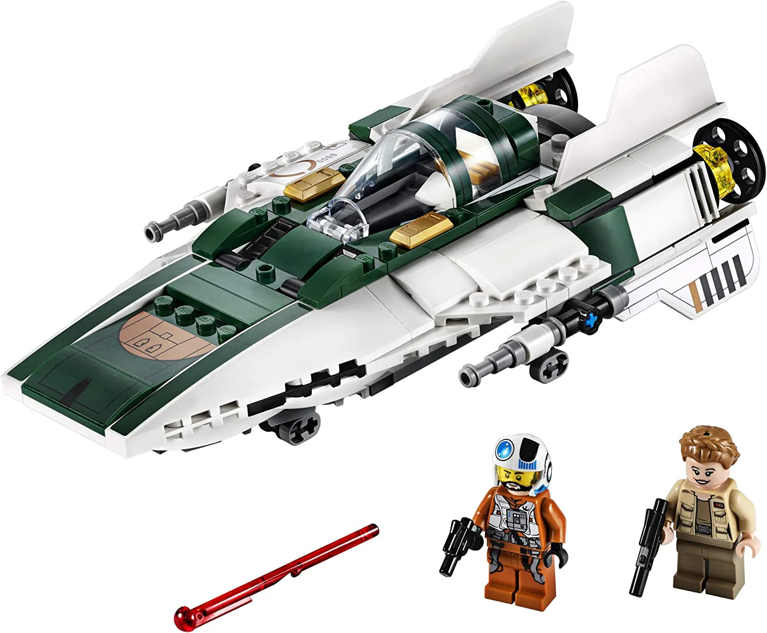 LEGO Star Wars Rise of Skywalker Resistance A Wing Starfighter 75248 - Image 2