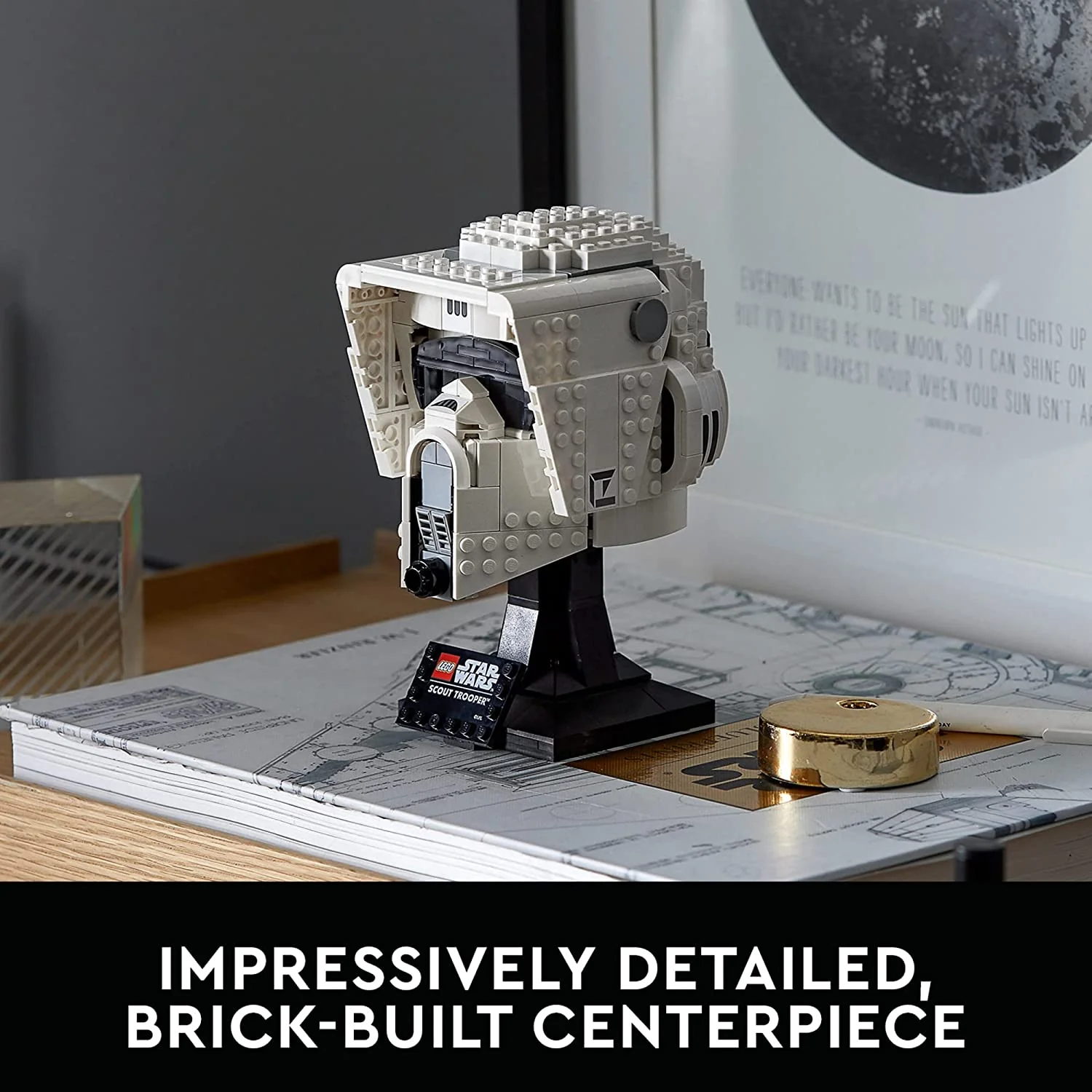 LEGO Star Wars Scout Trooper Helmet 75305 - Image 2