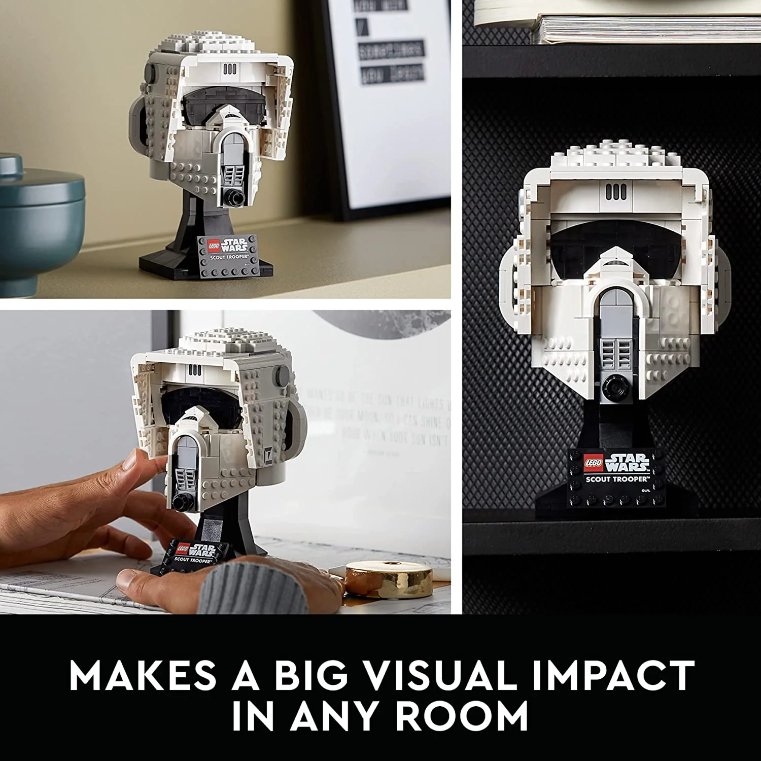 LEGO Star Wars Scout Trooper Helmet 75305 - Image 3