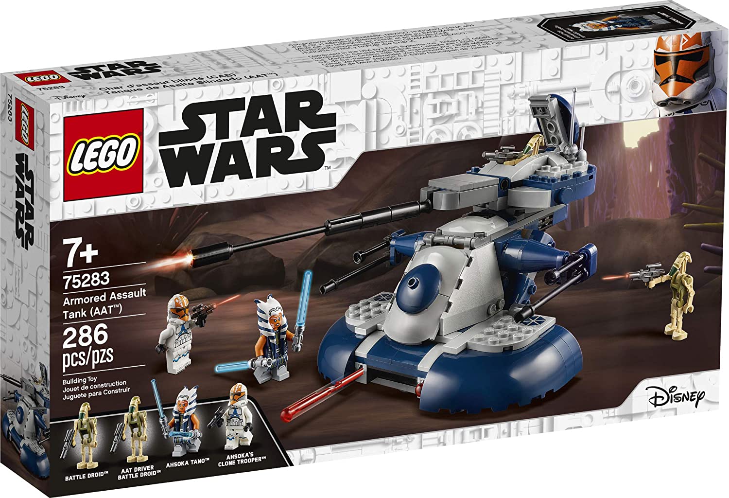 LEGO Star Wars The Clone Wars Armored Assault Tank (AAT) 75283 - Image 4