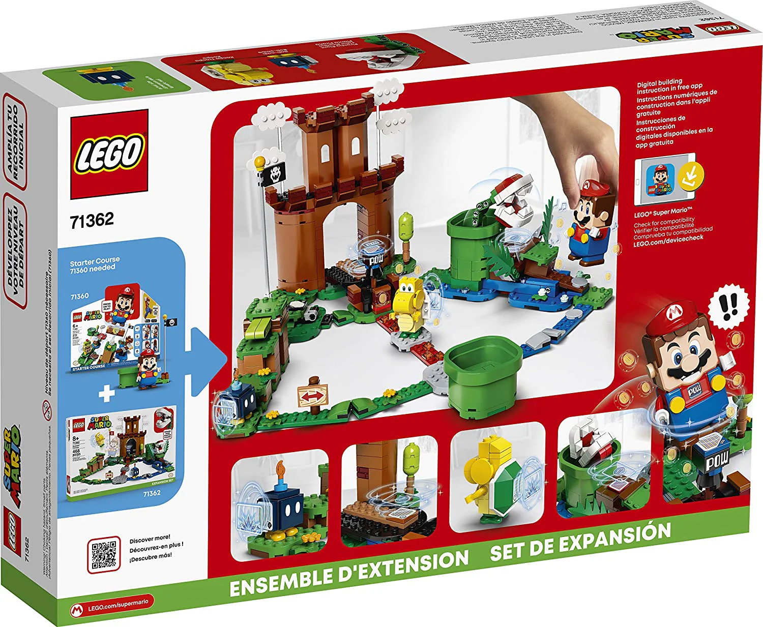 LEGO Super Mario Guarded Fortress Expansion Set 71362 - Image 4