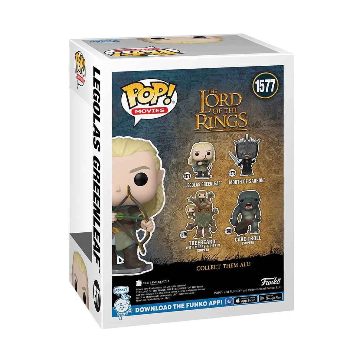 Funko Pop! Lord of the Rings Legolas Greenleaf Vinyl Figure - Image 2