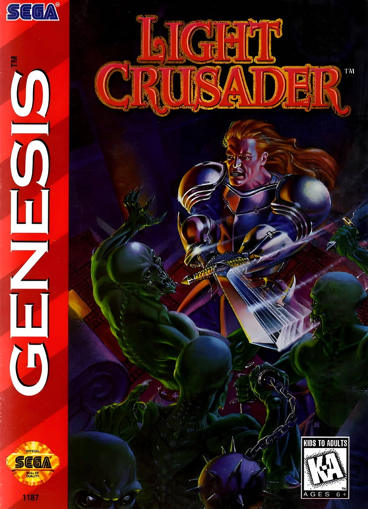 Light Crusader - Sega Genesis