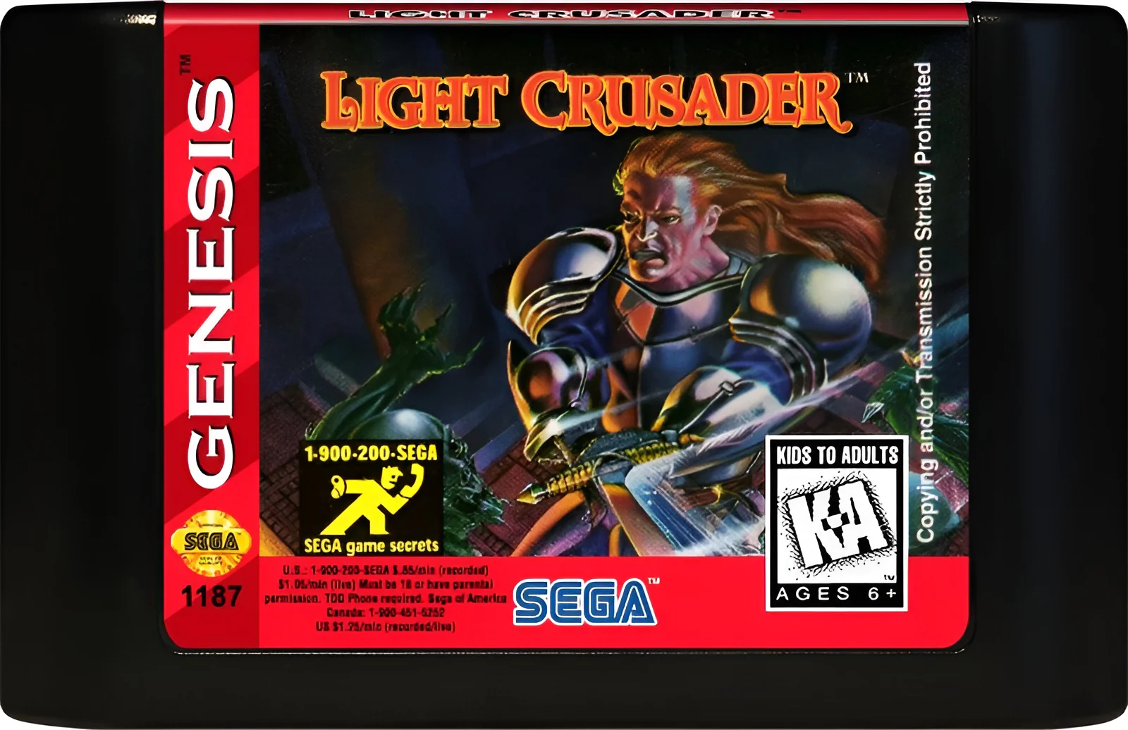 Light Crusader - Sega Genesis - Image 3