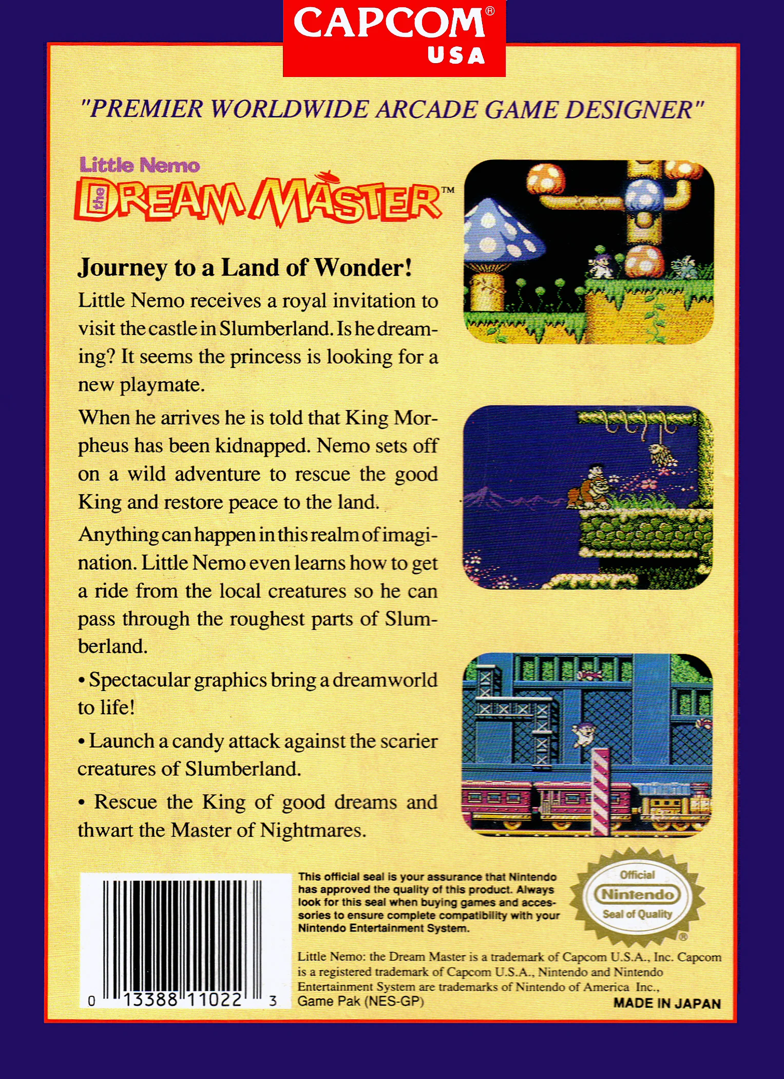 Little Nemo: The Dream Master - NES - Image 2