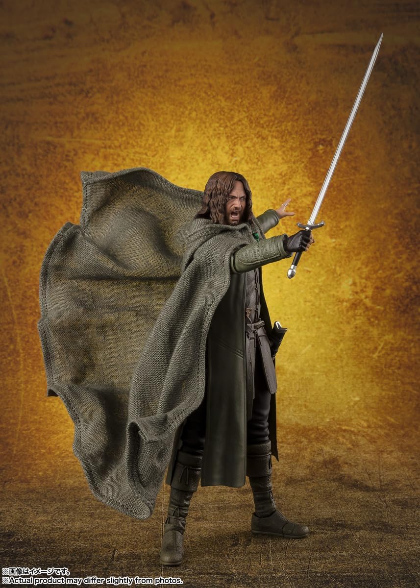 S.H.Figuarts Lord of the Rings: The Fellowship of the Ring Aragorn Action Figure - Image 4