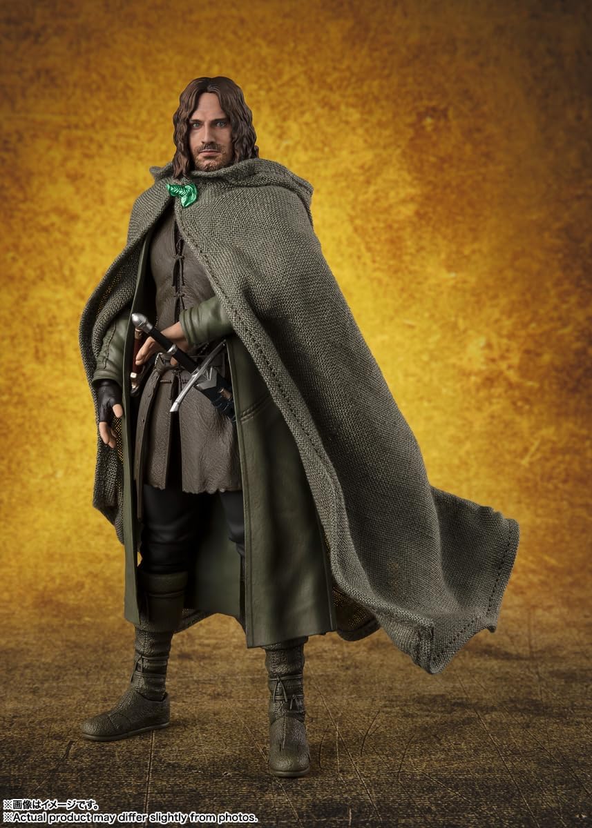 S.H.Figuarts Lord of the Rings: The Fellowship of the Ring Aragorn Action Figure - Image 7