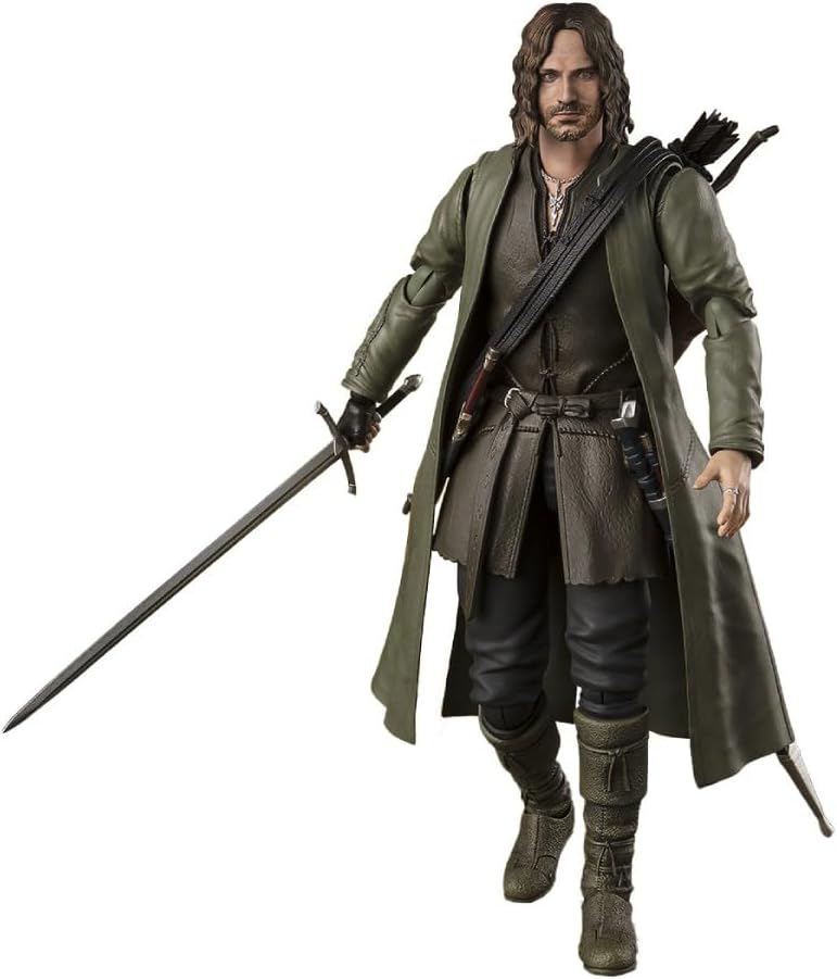 S.H.Figuarts Lord of the Rings: The Fellowship of the Ring Aragorn Action Figure - Image 8