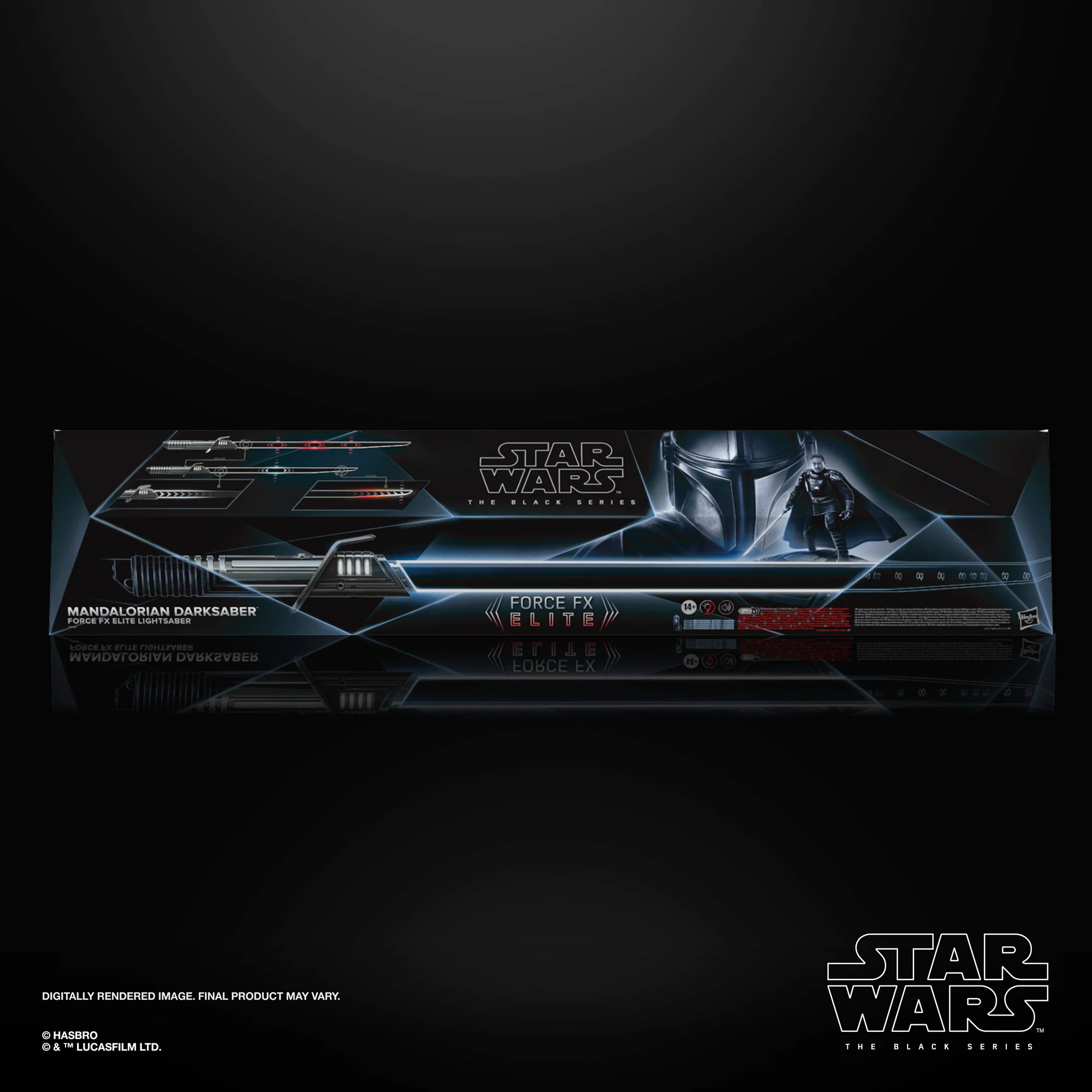 Star Wars: The Black Series - Mandalorian Darksaber Force FX Elite Lightsaber - Image 4