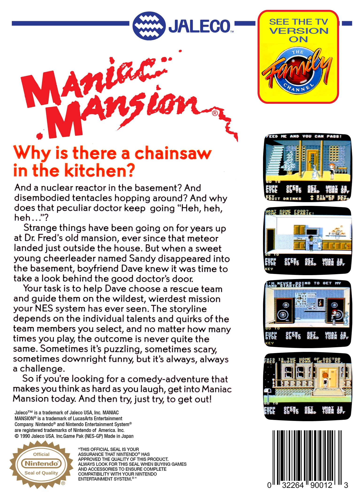 Maniac Mansion - NES - Image 2