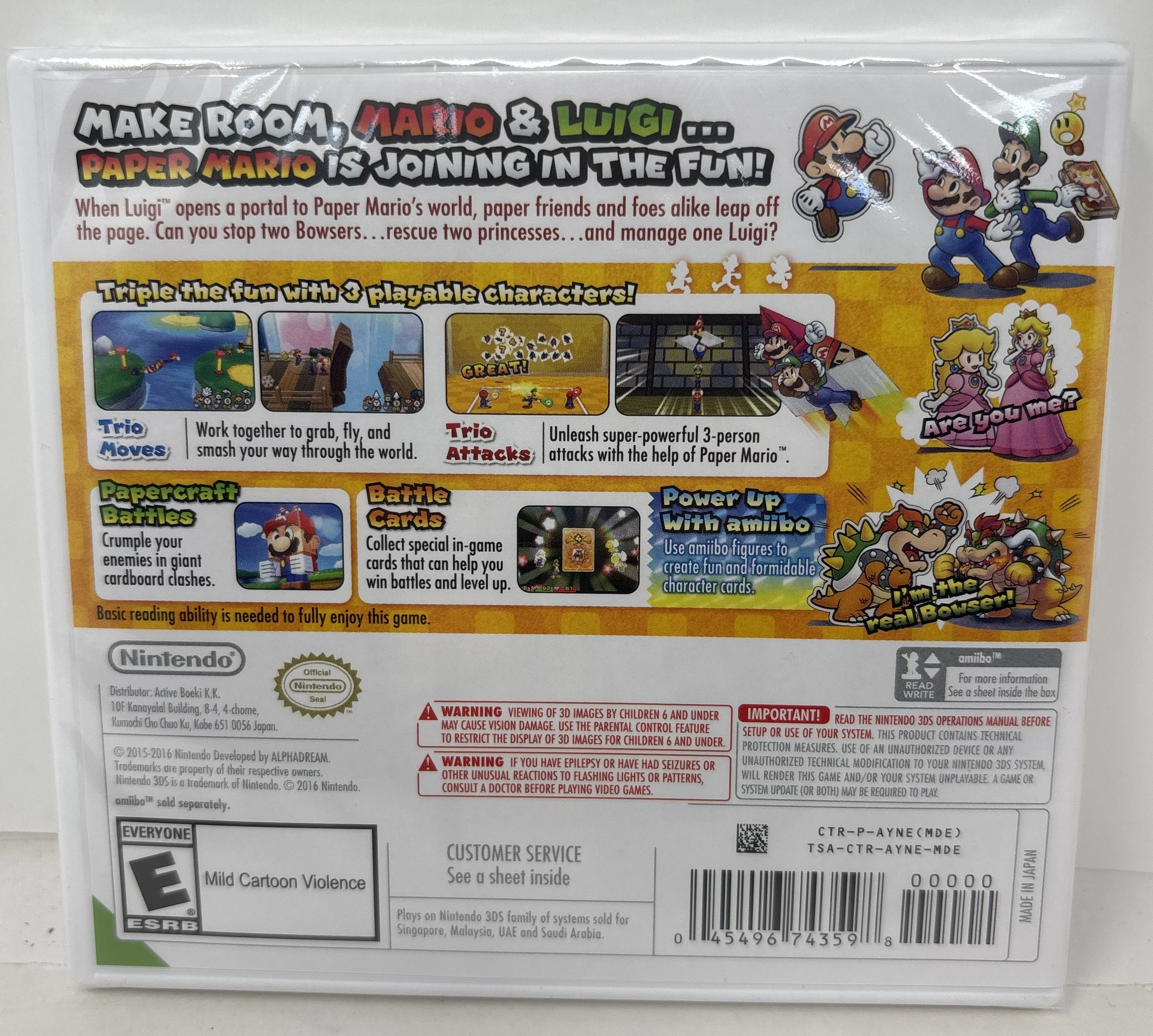 Mario & Luigi: Paper Jam [Asia] - Image 2