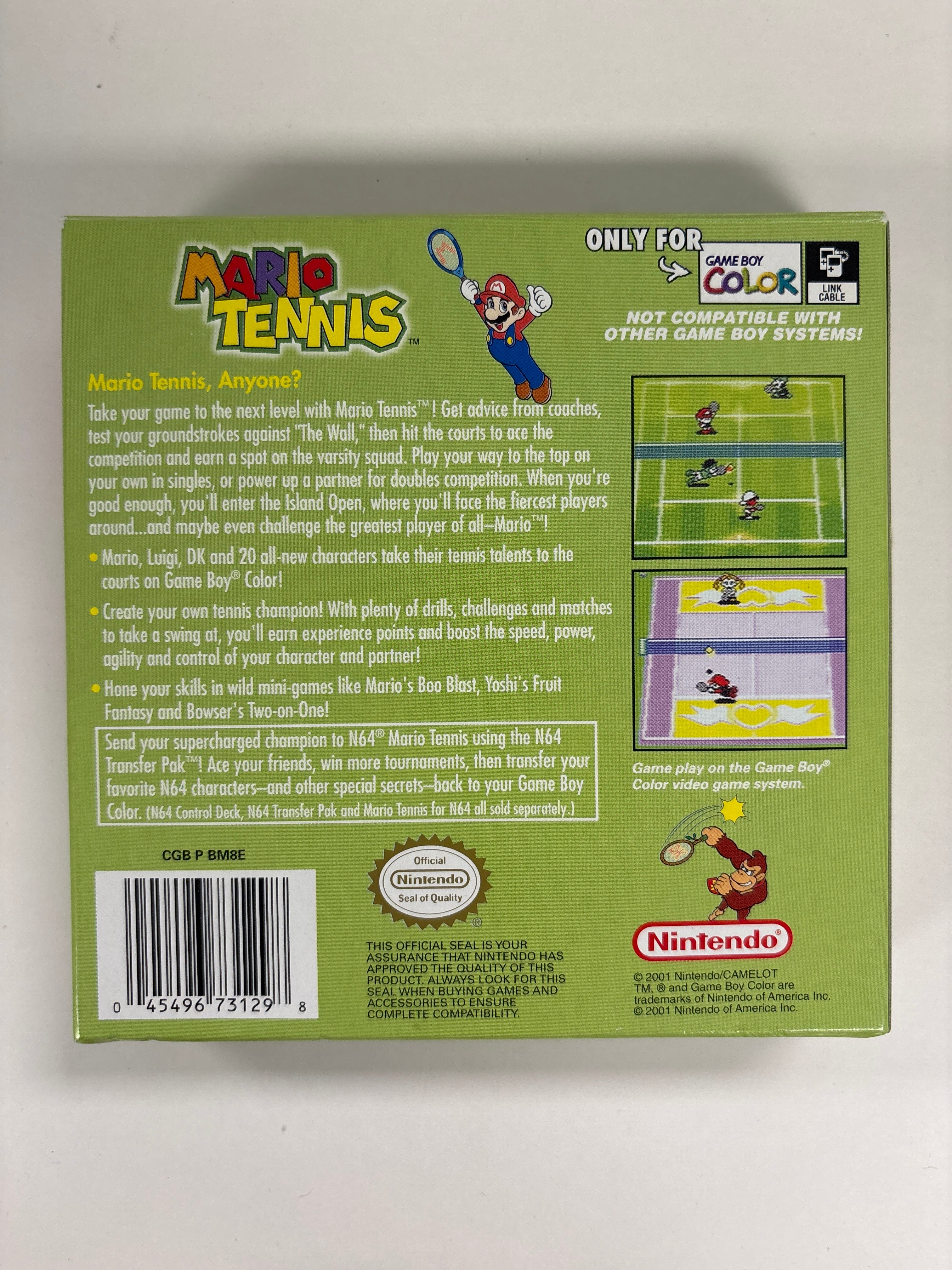 Mario Tennis - Game Boy Color Box & Manuals Only No Game - Image 3