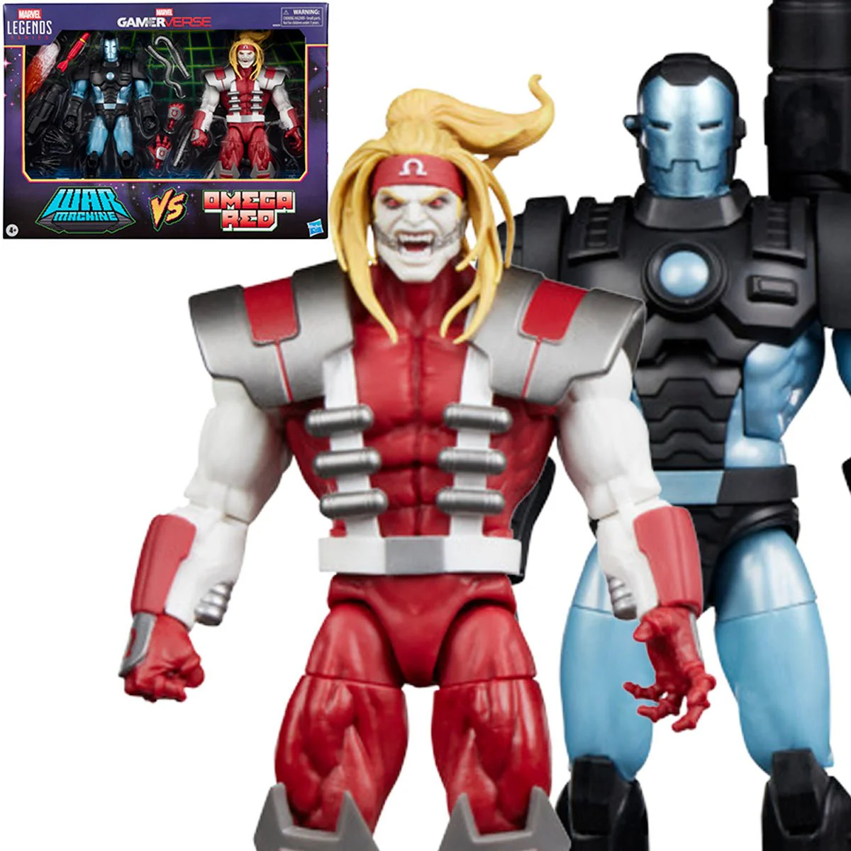 Marvel Legends Gamerverse War Machine vs Omega Red 6" Action Figure - Image 3