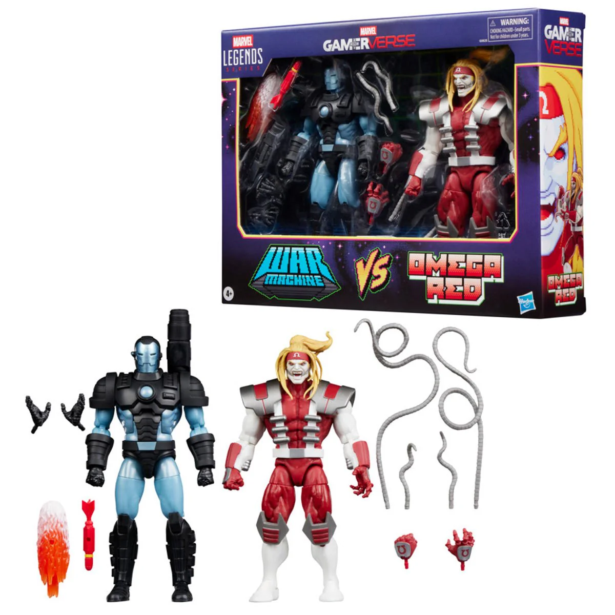 Marvel Legends Gamerverse War Machine vs Omega Red 6" Action Figure - Image 5