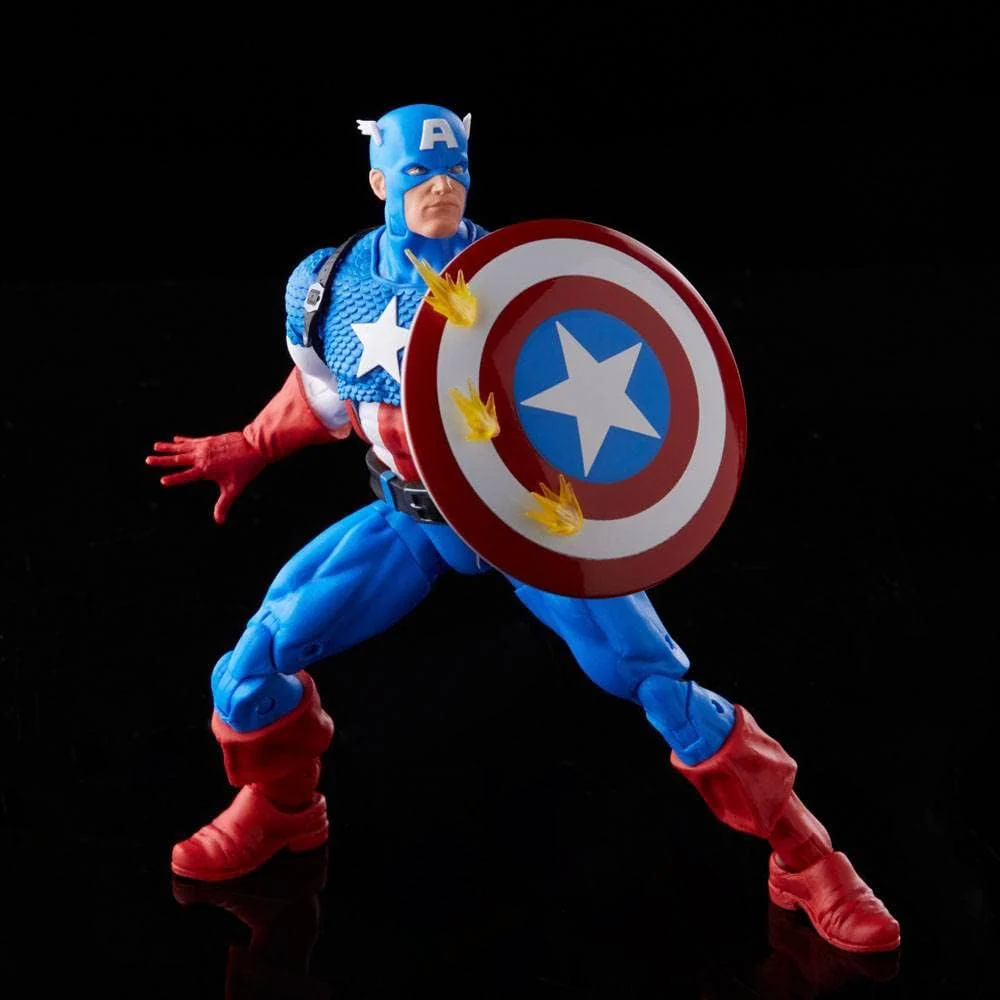 Marvel Legends 20th Anniversary Series 1 Captain America 6" Action Figure - Image 2