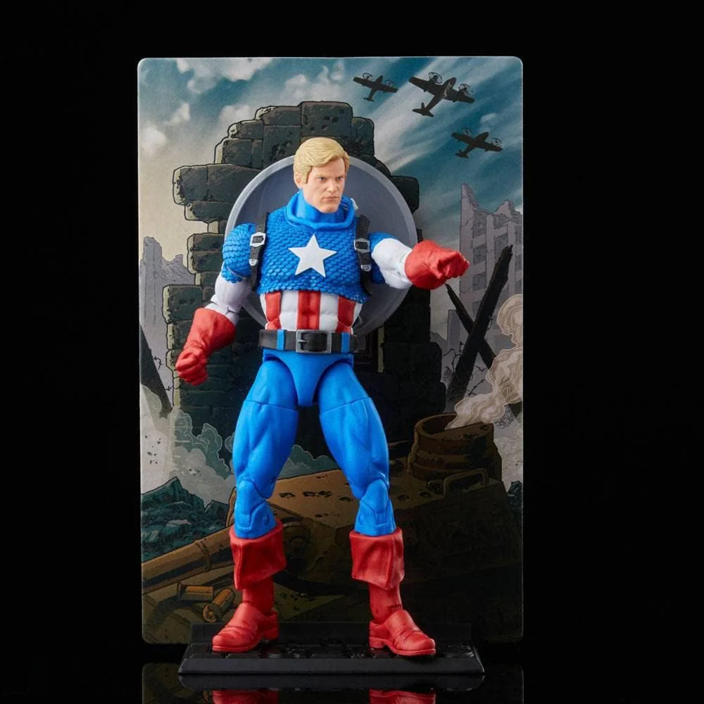 Marvel Legends 20th Anniversary Series 1 Captain America 6" Action Figure - Image 4