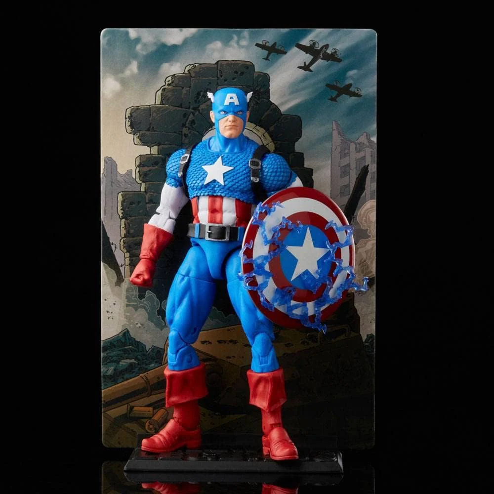 Marvel Legends 20th Anniversary Series 1 Captain America 6" Action Figure - Image 5