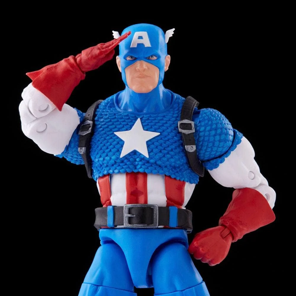 Marvel Legends 20th Anniversary Series 1 Captain America 6" Action Figure - Image 6