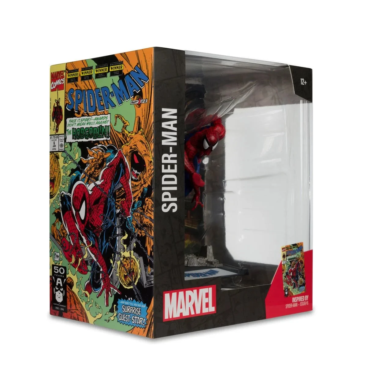 Marvel Wave 1 Spider-Man #6 1:10th Scale Posed Figure with Scene - Image 2