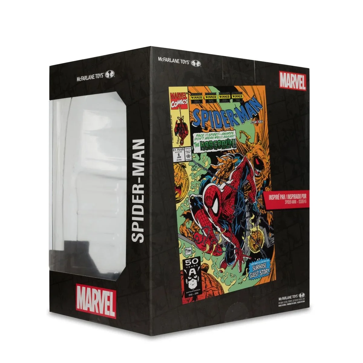 Marvel Wave 1 Spider-Man #6 1:10th Scale Posed Figure with Scene - Image 3