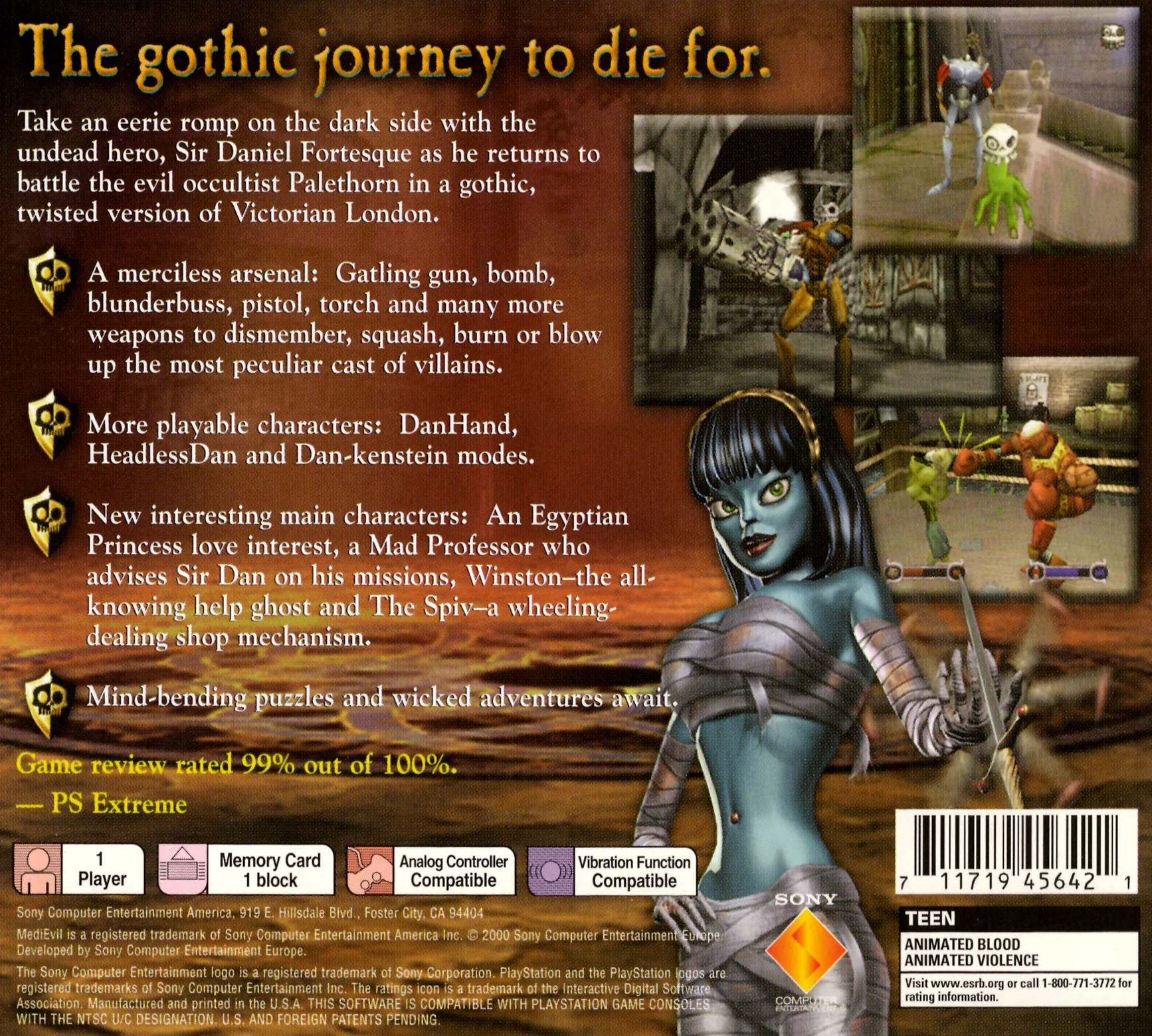 Medievil II - PlayStation - Image 2